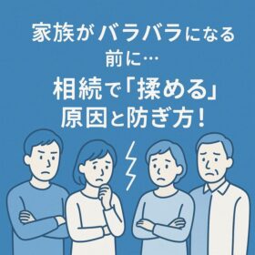 相続で揉める前に原因と防ぎ方解説